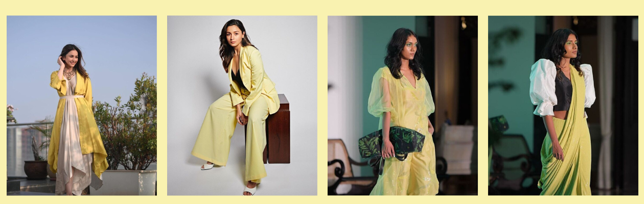 Trend Alert The Hot colour for the season is Butter yellow